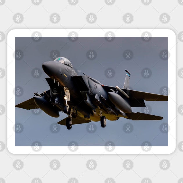 F15 Eagle Sticker by Aircraft.Lover